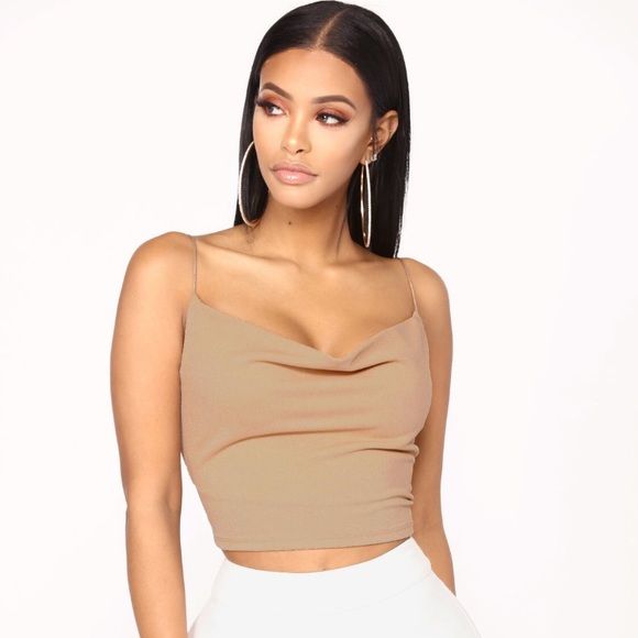 Fashion Nova Tops - Fashion Nova Too Cool Girl Tank Crop Top 🧡